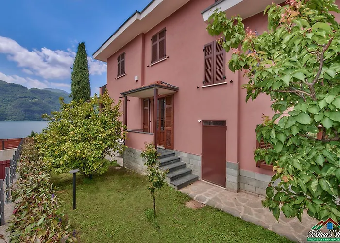 Rosa With Air Conditioning And View Villa Lierna